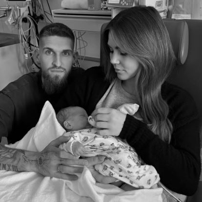 Alicia Andrich and her husband Robert Andrich welcomed their secondborn on April 24, 2024